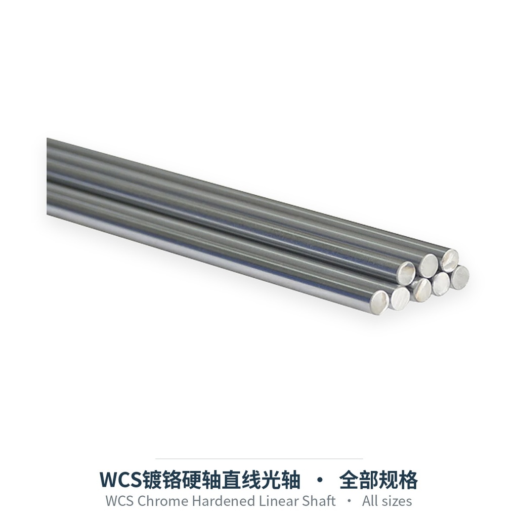 WCS Chrome Hardened Linear Shaft (Dia 4-50mm, by length)