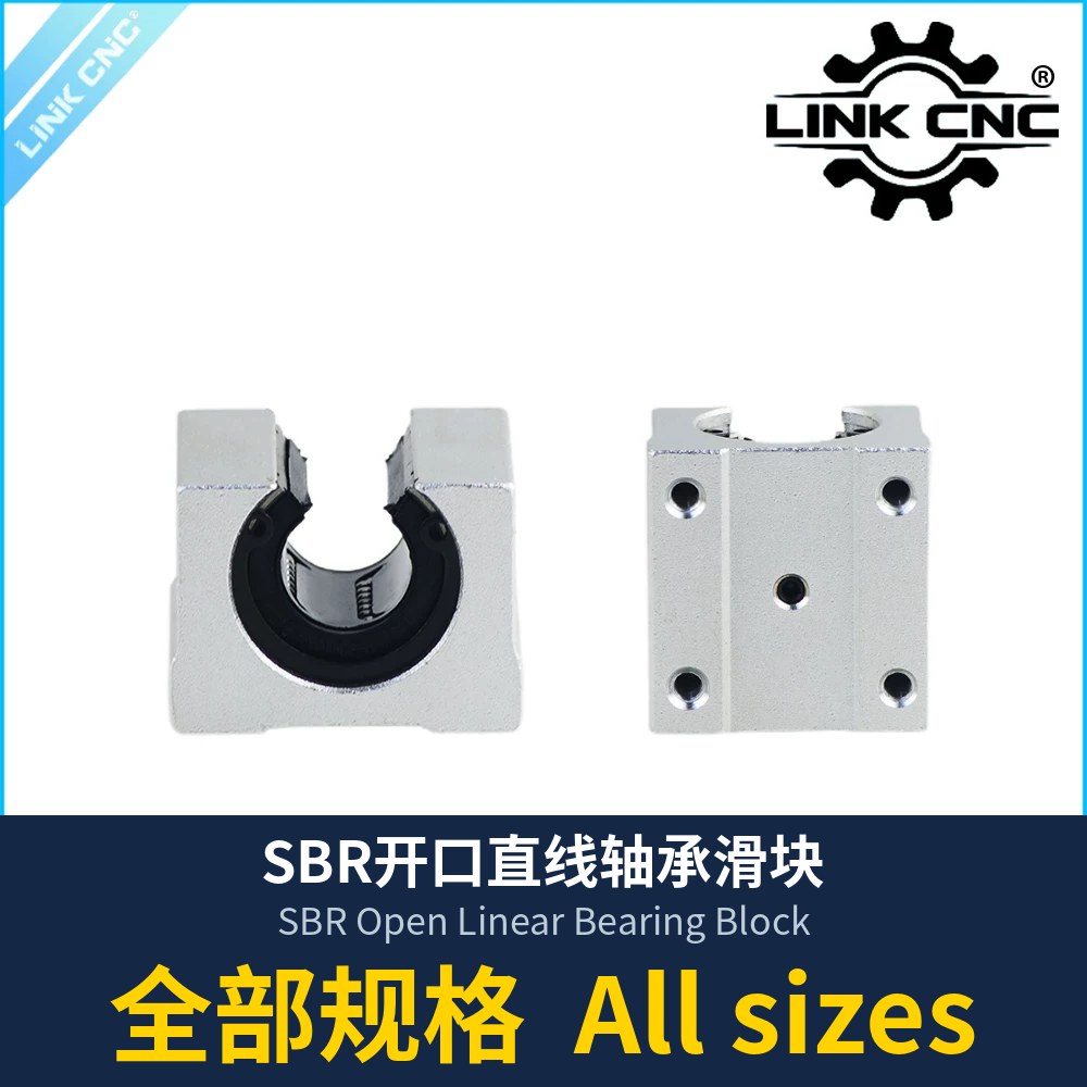 SBR Open Linear Bearing Block