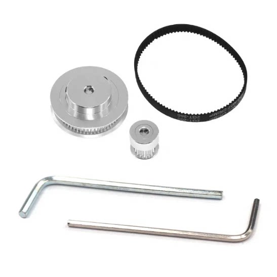 2GT Belt + Pulley Set, 6mm