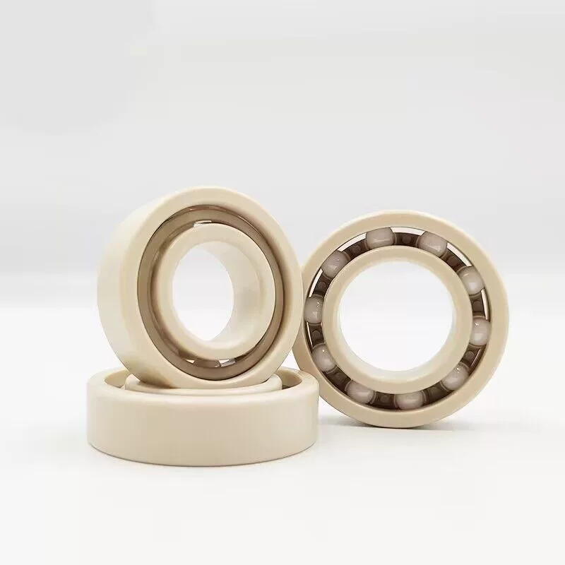 PEEK / Zirconia Deep Groove Bearing 6001 / 6003