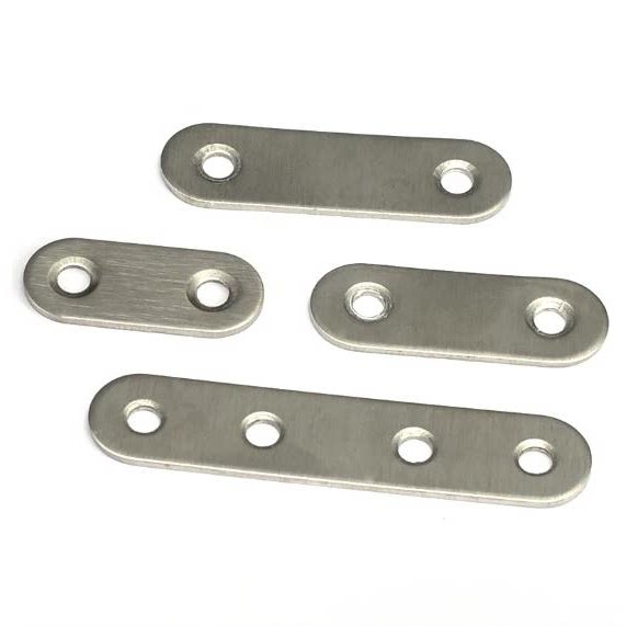 Stainless Straight Connector Plate / Bed Support