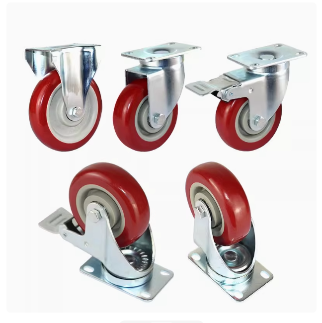 Quiet PU Swivel Caster (Medium / Heavy)