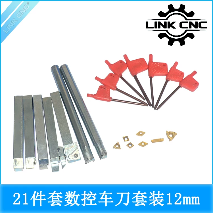 Mini Lathe Tool Set 12mm, 21 pcs