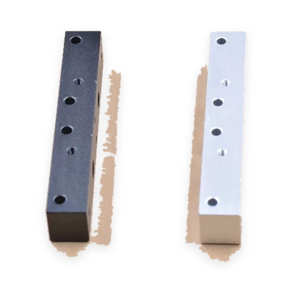 Makerbot MK8 双喷头喉管固定铝块