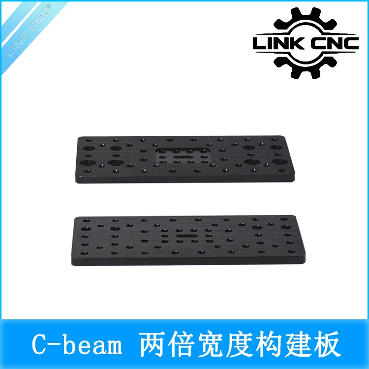 Openbuilds C-Beam Double-Width Plate 6x77.15x155