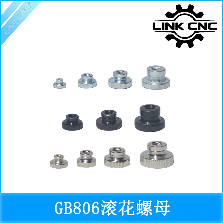 GB806 Knurled Step Thumb Nut