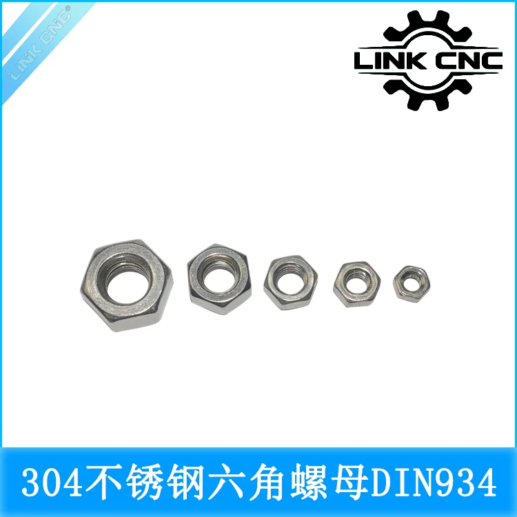 304 Stainless Hex Nut DIN934