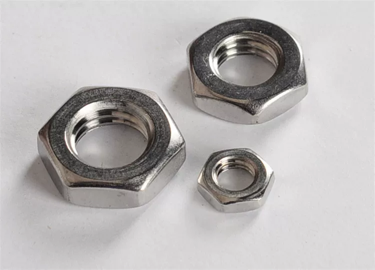 304 Stainless Thin Nut DIN439