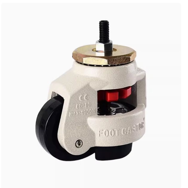 Castor with Leveling Foot