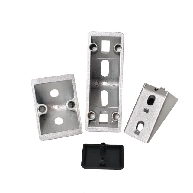 Zinc Die-Cast Corner Bracket (with cover)
