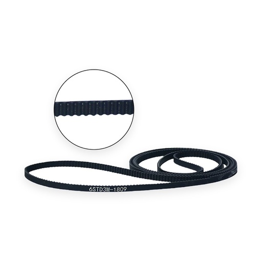 [TB-002] PU Steel-Cord S3M Seamless Timing Belt