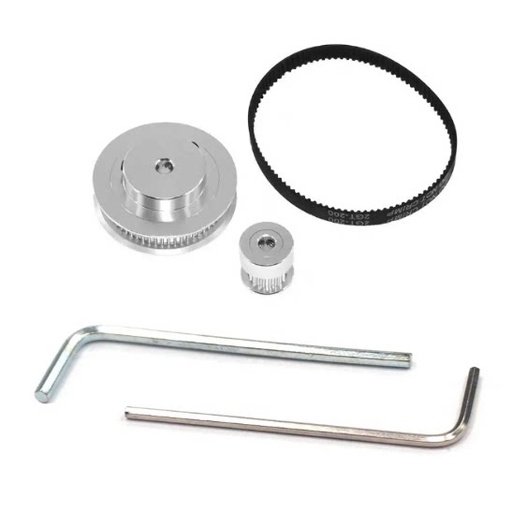 2GT Belt + Pulley Set, 6mm