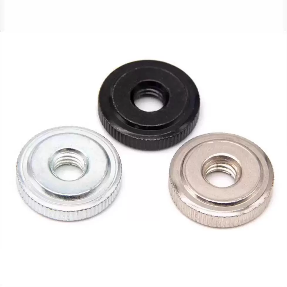 GB807 Flat Knurled Thumb Nut