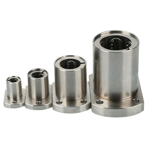 [RL-003] 304 Steel Ball Flanged Linear Bearing LMH8GA