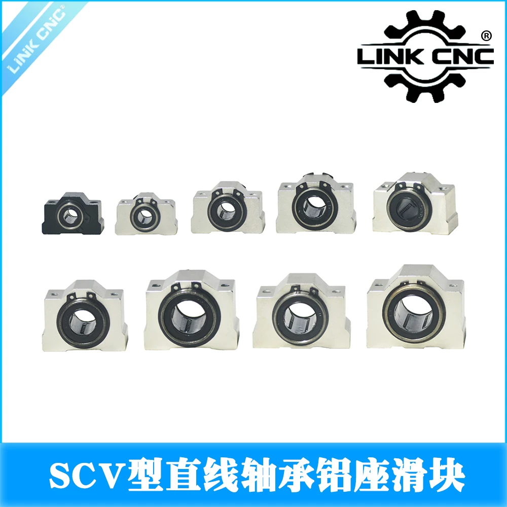 SCV Linear Bearing Aluminum Block