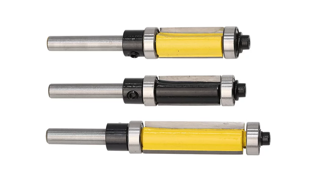 Double-Bearing Flush Trim Router Bit