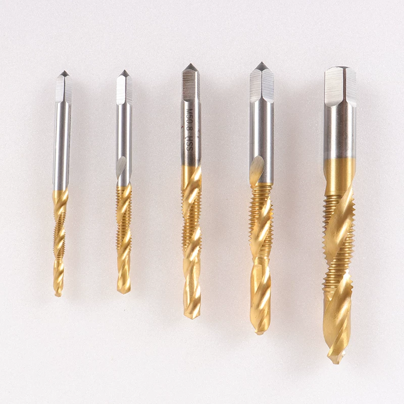 Titanium Coated Spiral Drill Tap