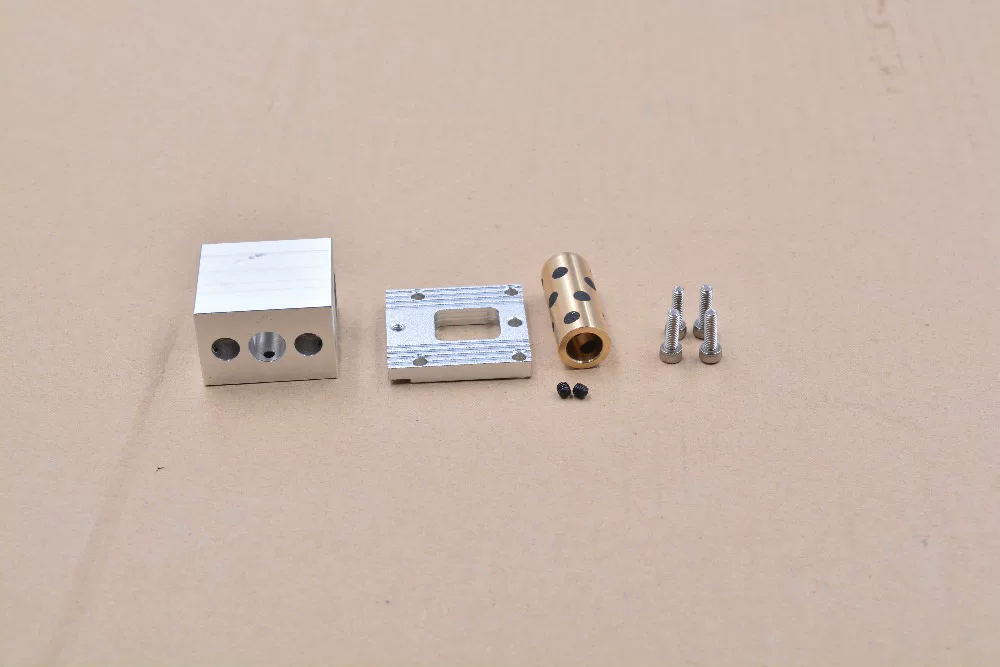 [P3-043] Ultimaker 2 Belt Aluminum Slider, 8mm Shaft