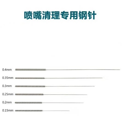 Nozzle Cleaning Needles, Stainless