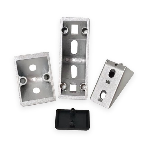 锌合金压铸角码（带防尘盖）